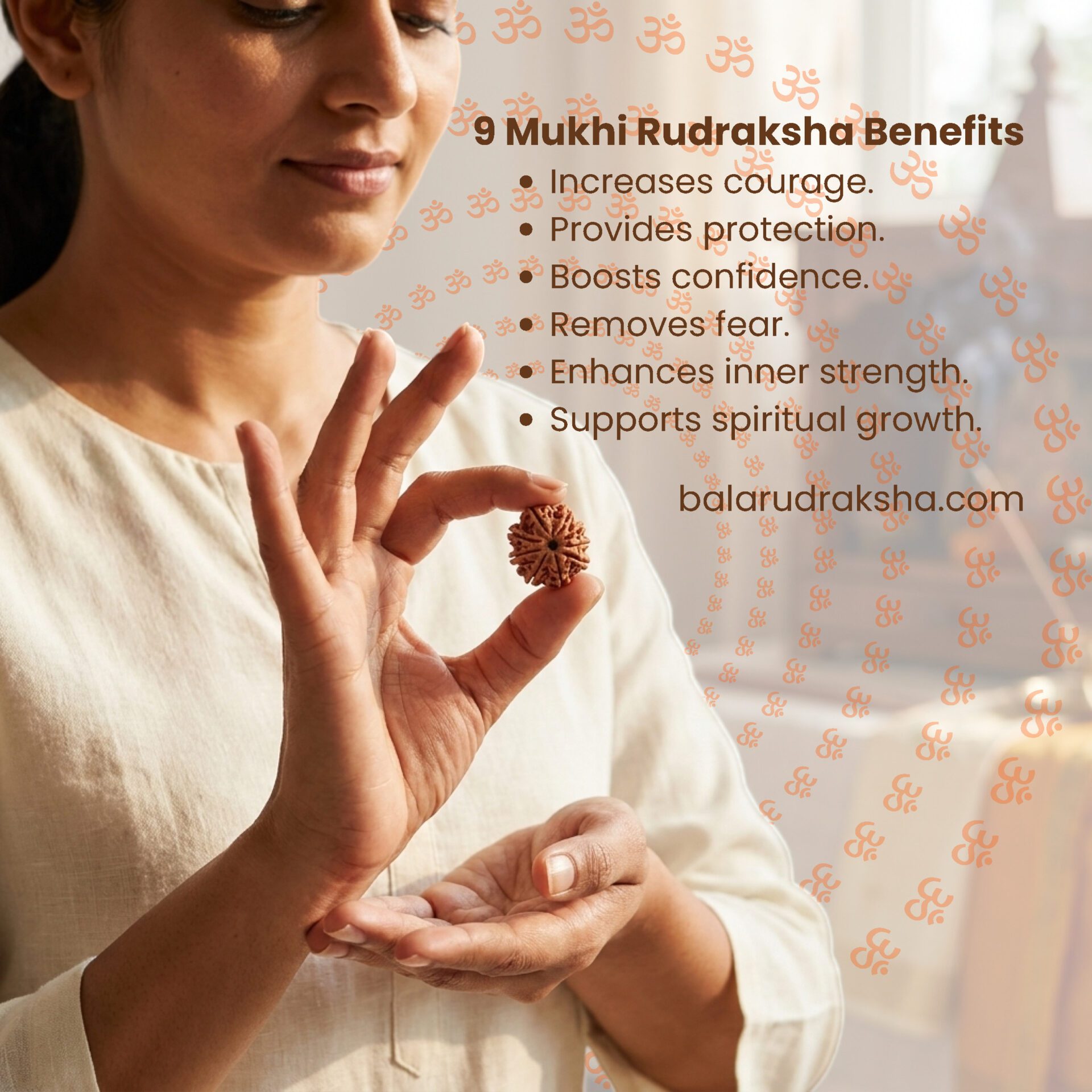 9 Mukhi Rudraksha - Image 2