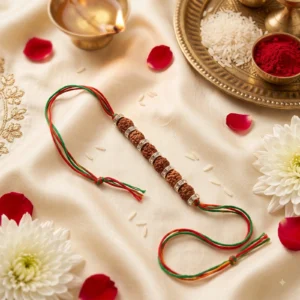 Pashupati Original Natural Rudraksha Rakhi