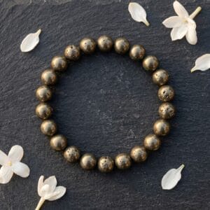 pyrite bracelet