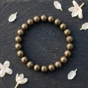 pyrite bracelet
